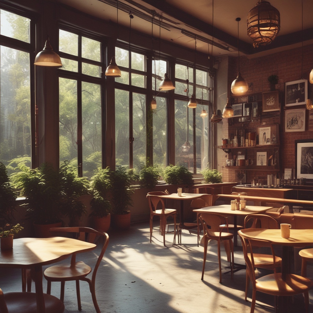 Cafe vibes in the morning